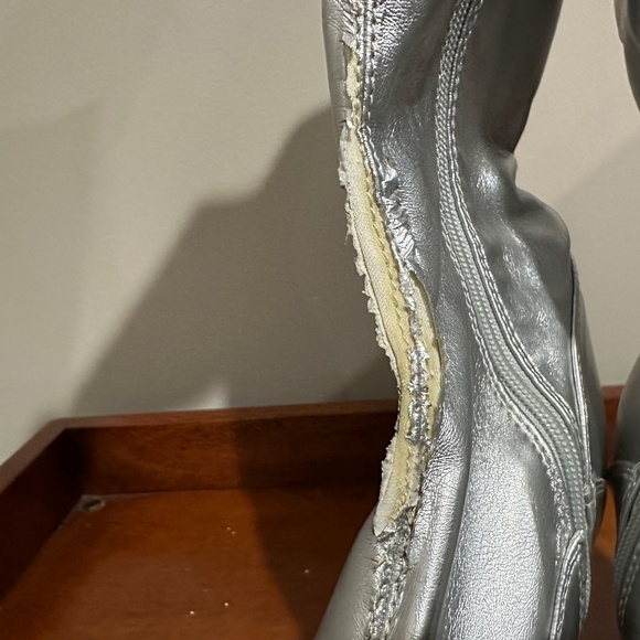 Funtasma Exotica-2000 Platform Boots, Silver, Size 7 - Picture 6 of 12